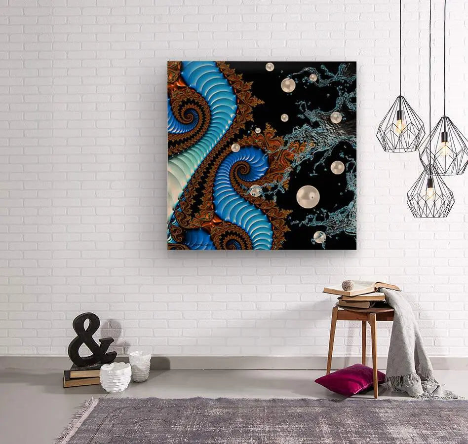 Abstract Modern Wall Art "The Dark Side of the Universe" ZKoriginal