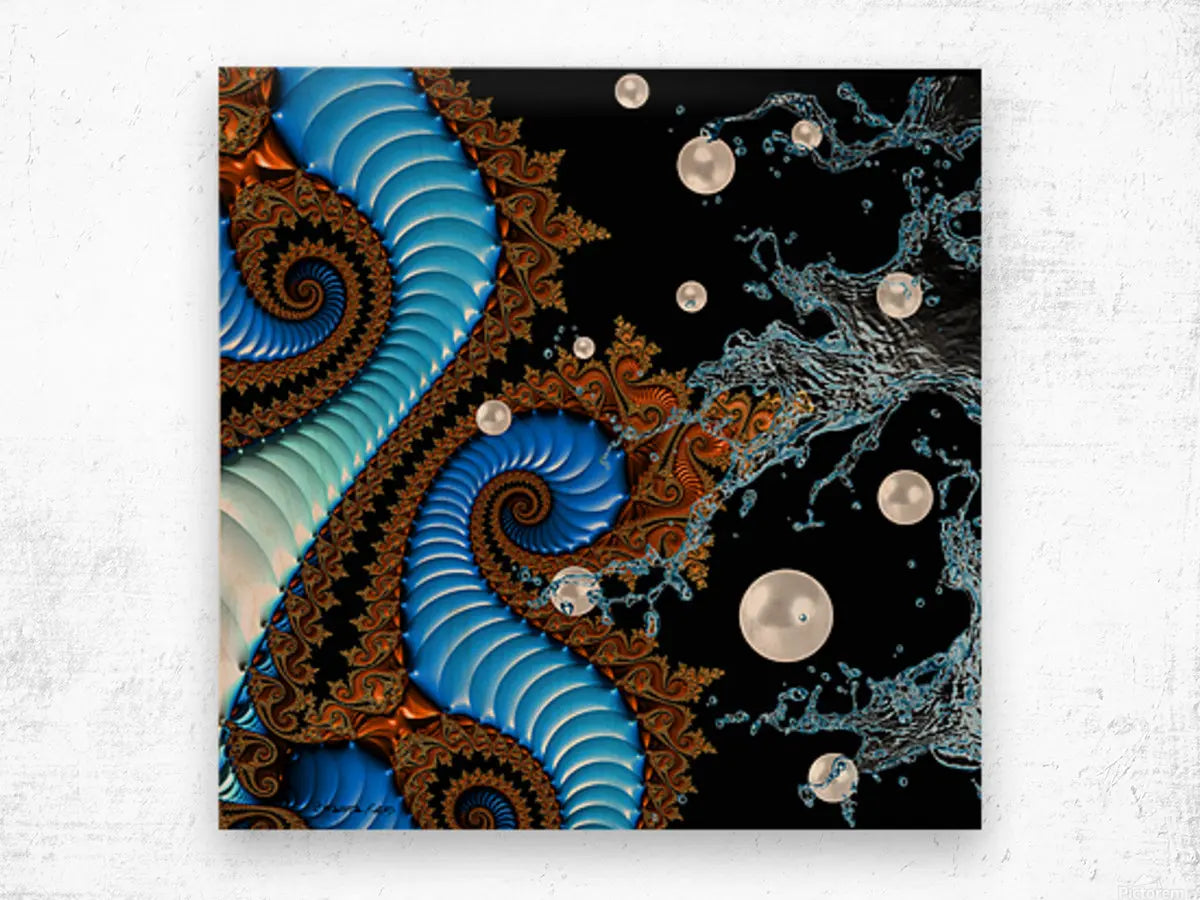 Abstract Modern Wall Art "The Dark Side of the Universe" ZKoriginal