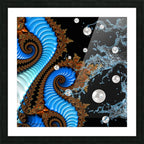 Abstract Modern Wall Art "The Dark Side of the Universe" ZKoriginal