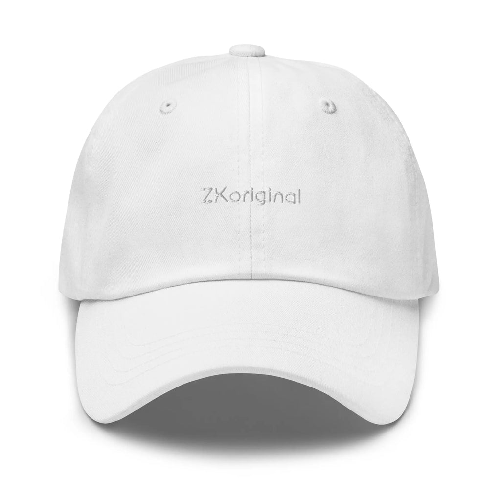 "Angel White" Collection - Dad Hat ZKoriginal