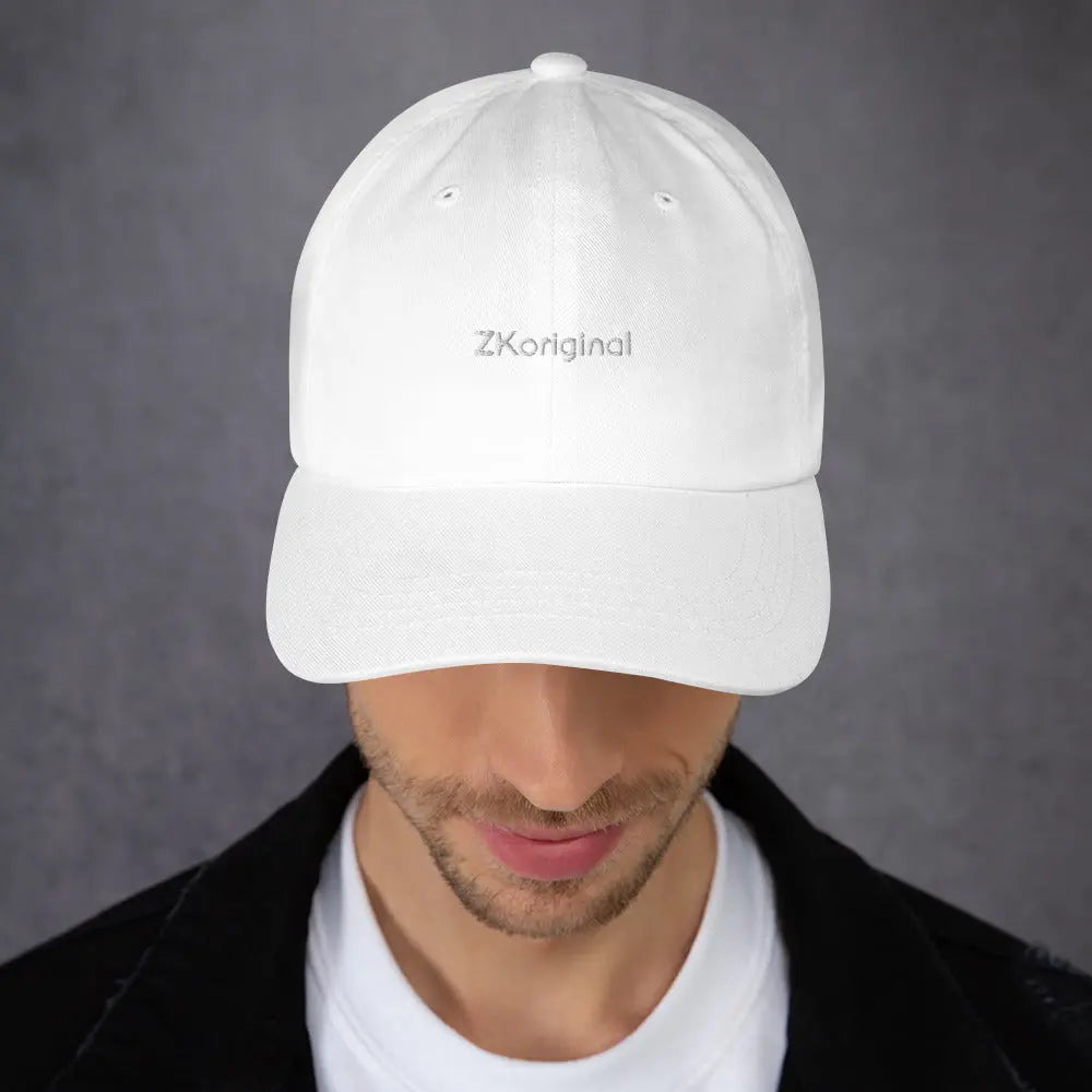 "Angel White" Collection - Dad Hat ZKoriginal