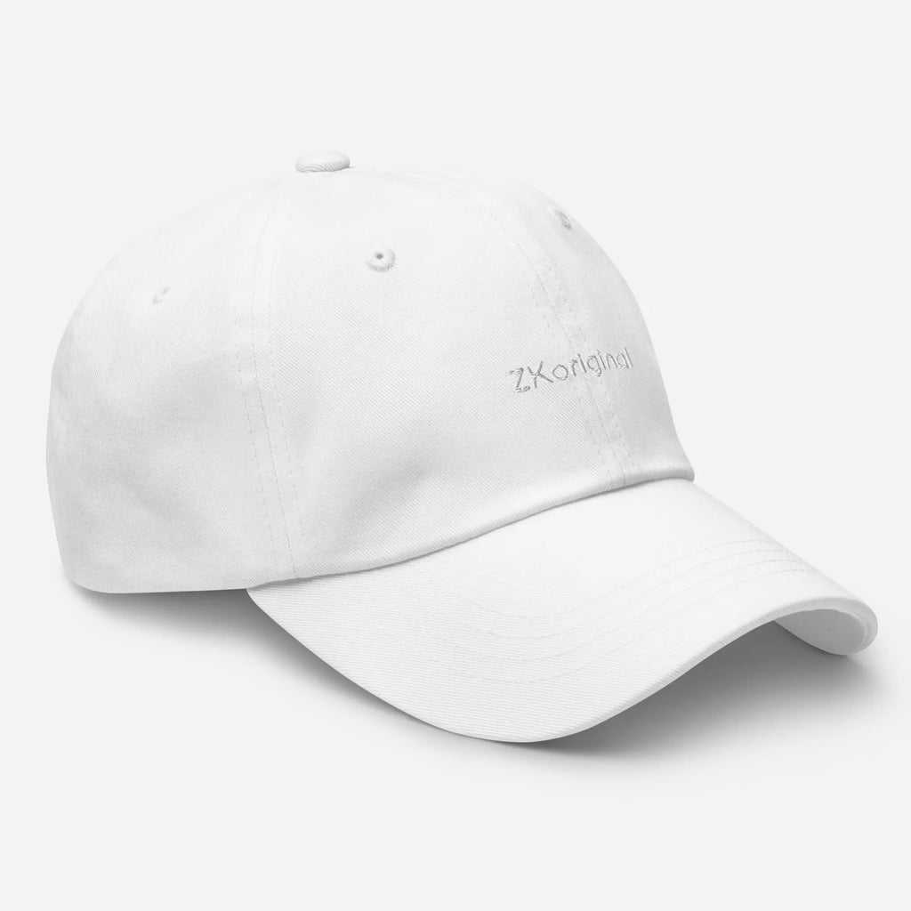 "Angel White" Collection - Dad Hat ZKoriginal