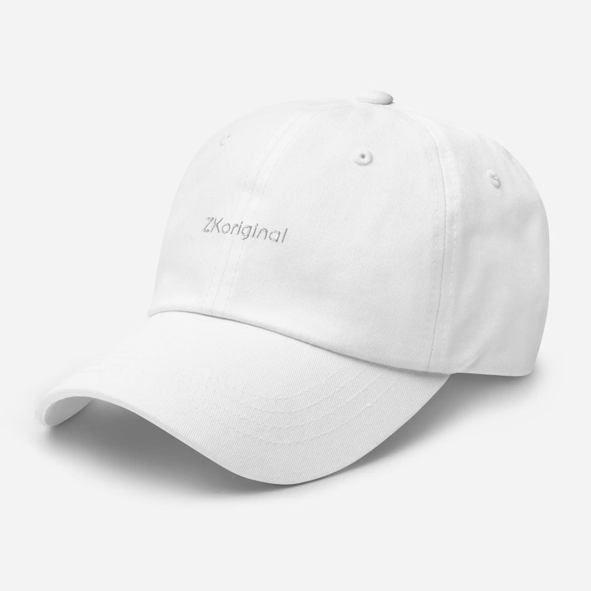 "Angel White" Collection - Dad Hat ZKoriginal