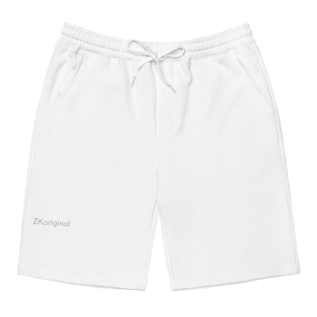 "Angel White" Collection - Men's fleece shorts ZKoriginal