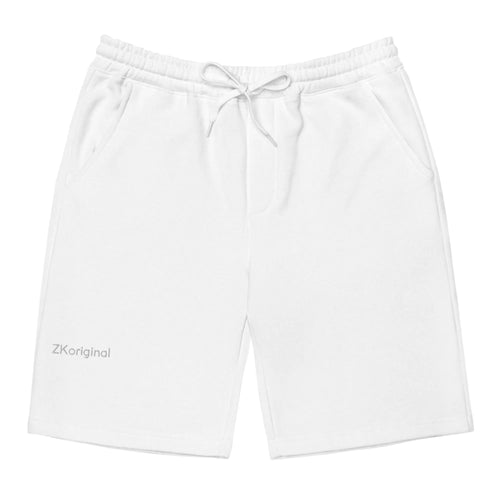 "Angel White" Collection - Men's fleece shorts ZKoriginal