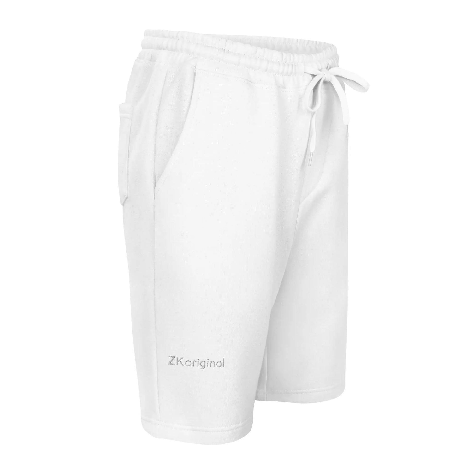 "Angel White" Collection - Men's fleece shorts ZKoriginal