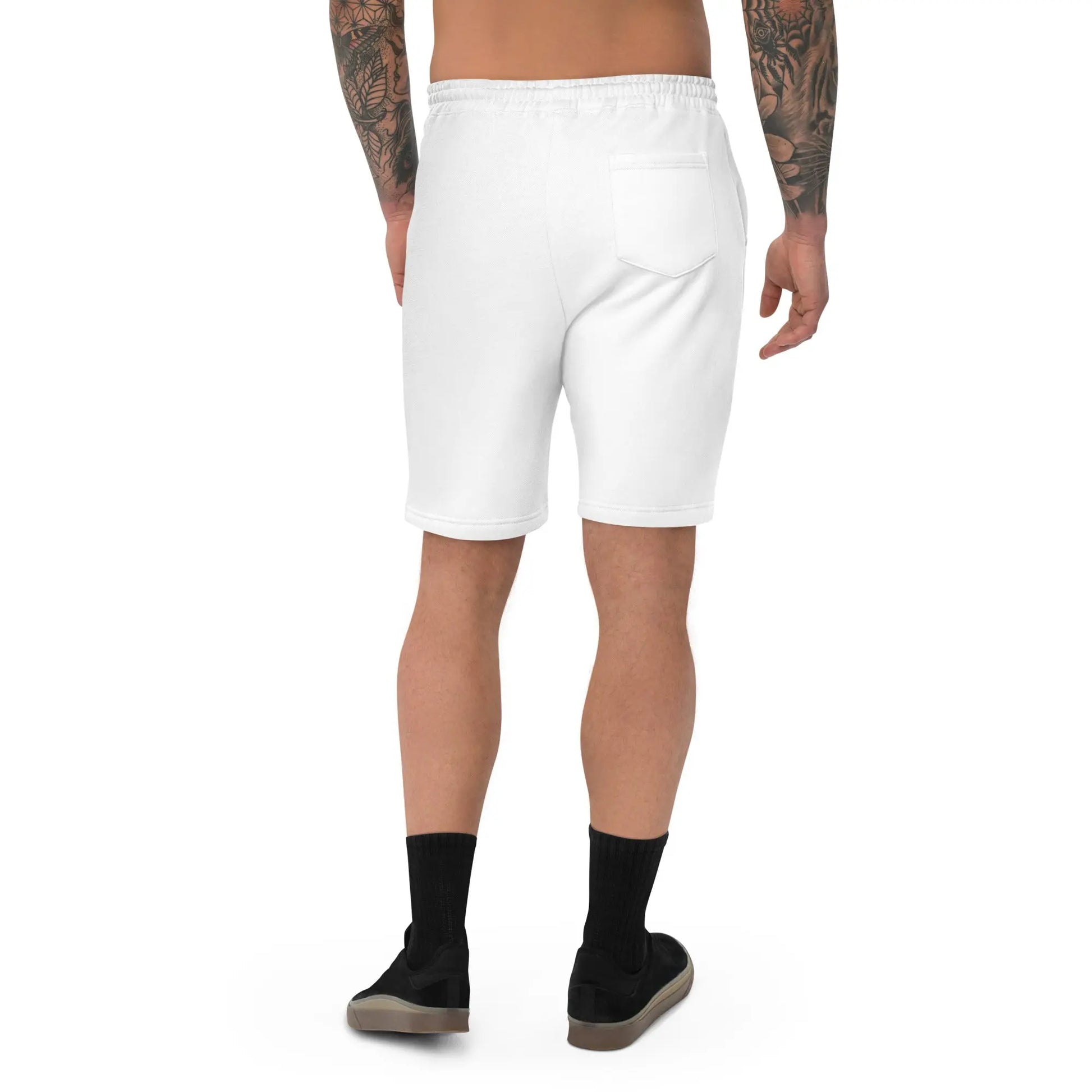 "Angel White" Collection - Men's fleece shorts ZKoriginal