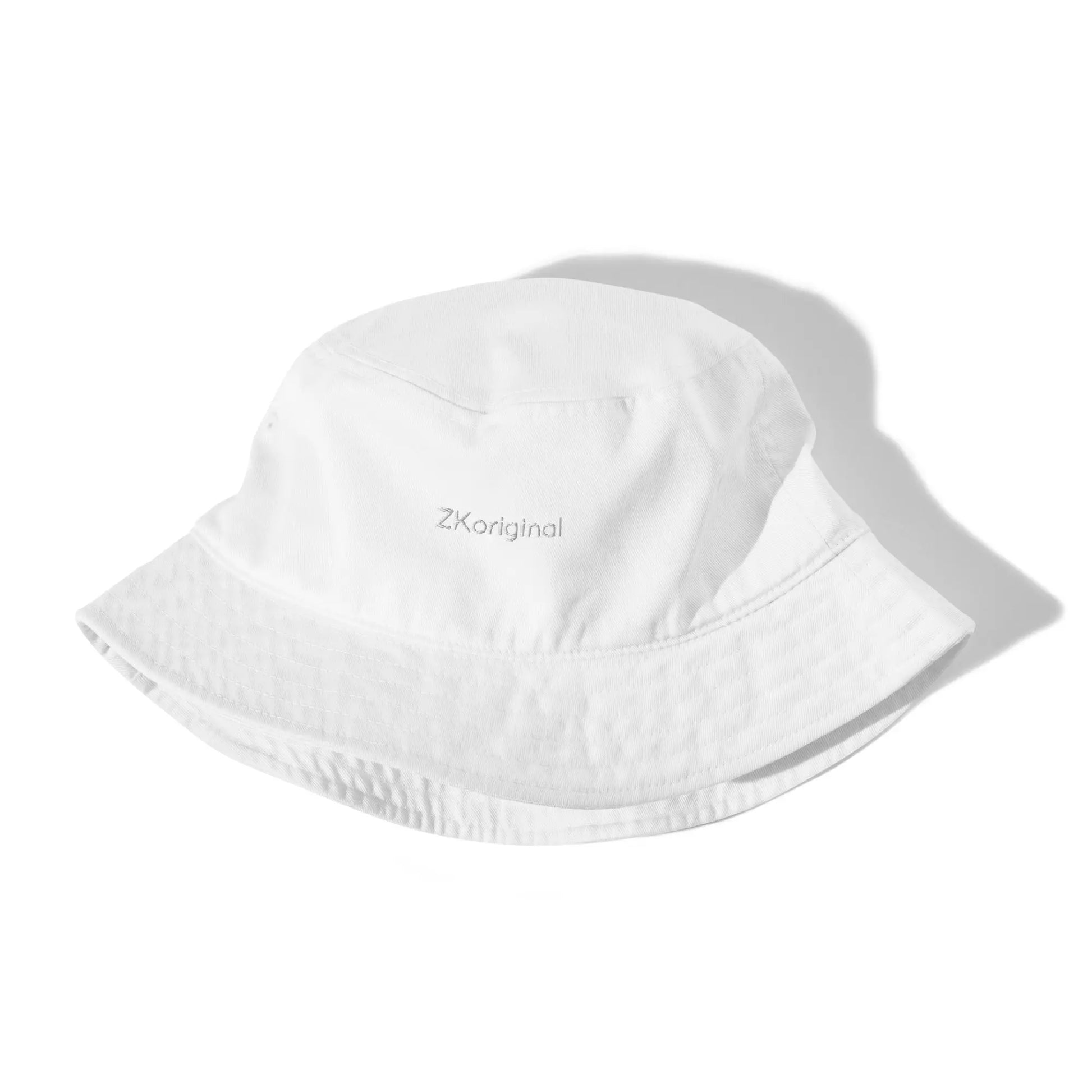 "Angel White" Collection - Organic Bucket Hat ZKoriginal