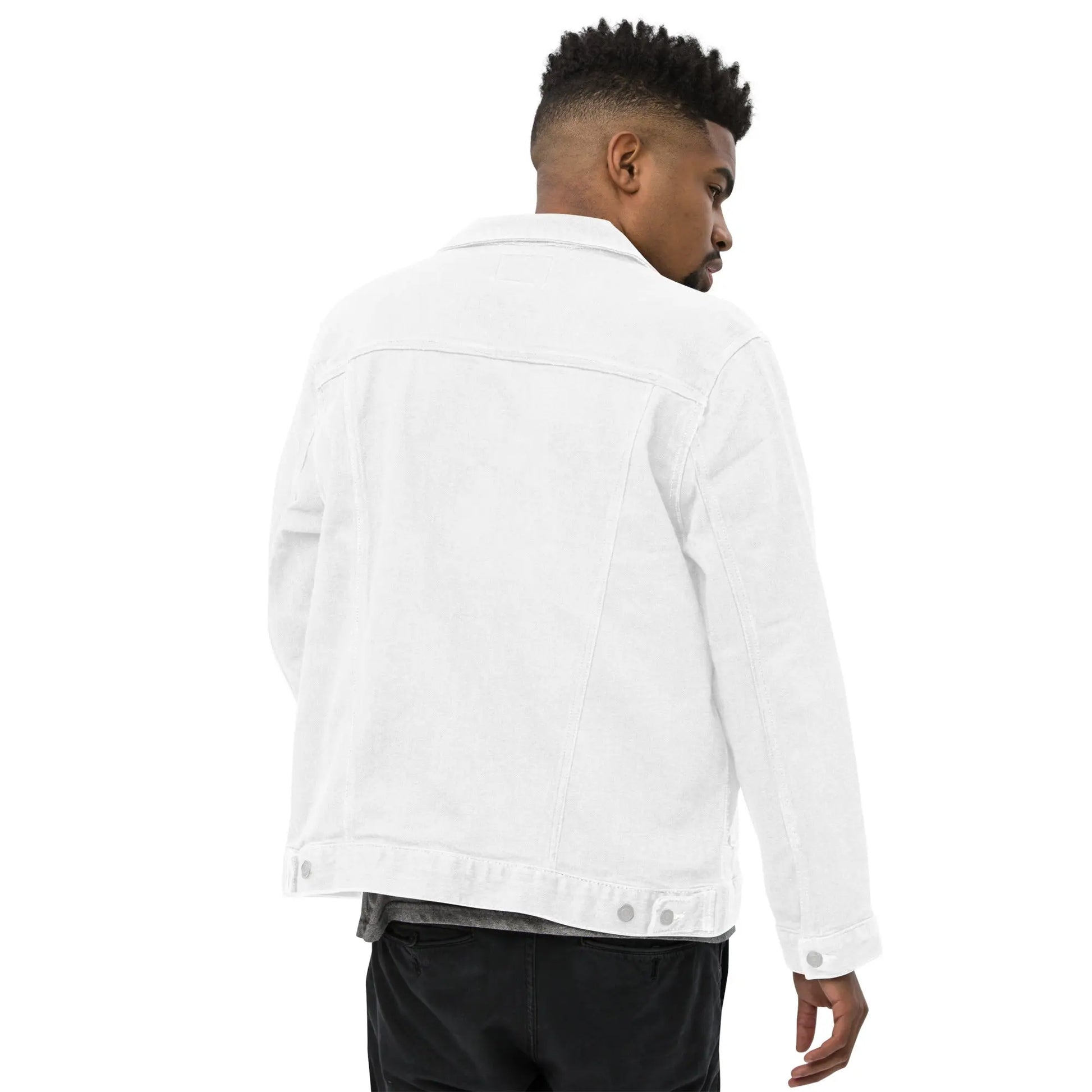 "Angel White" Collection - Unisex Denim Jacket ZKoriginal