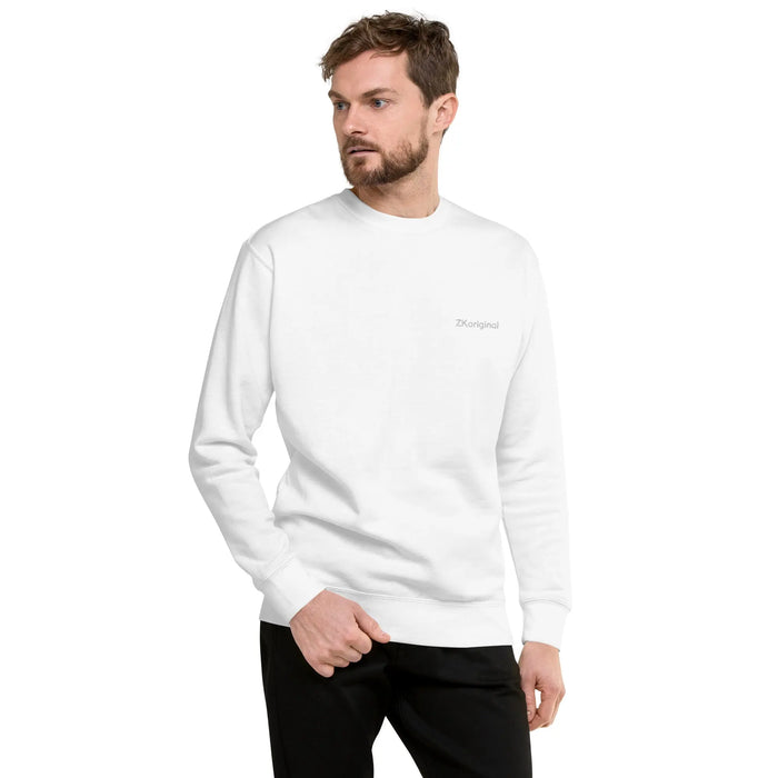 "Angel White" Collection - Unisex Premium Sweatshirt ZKoriginal