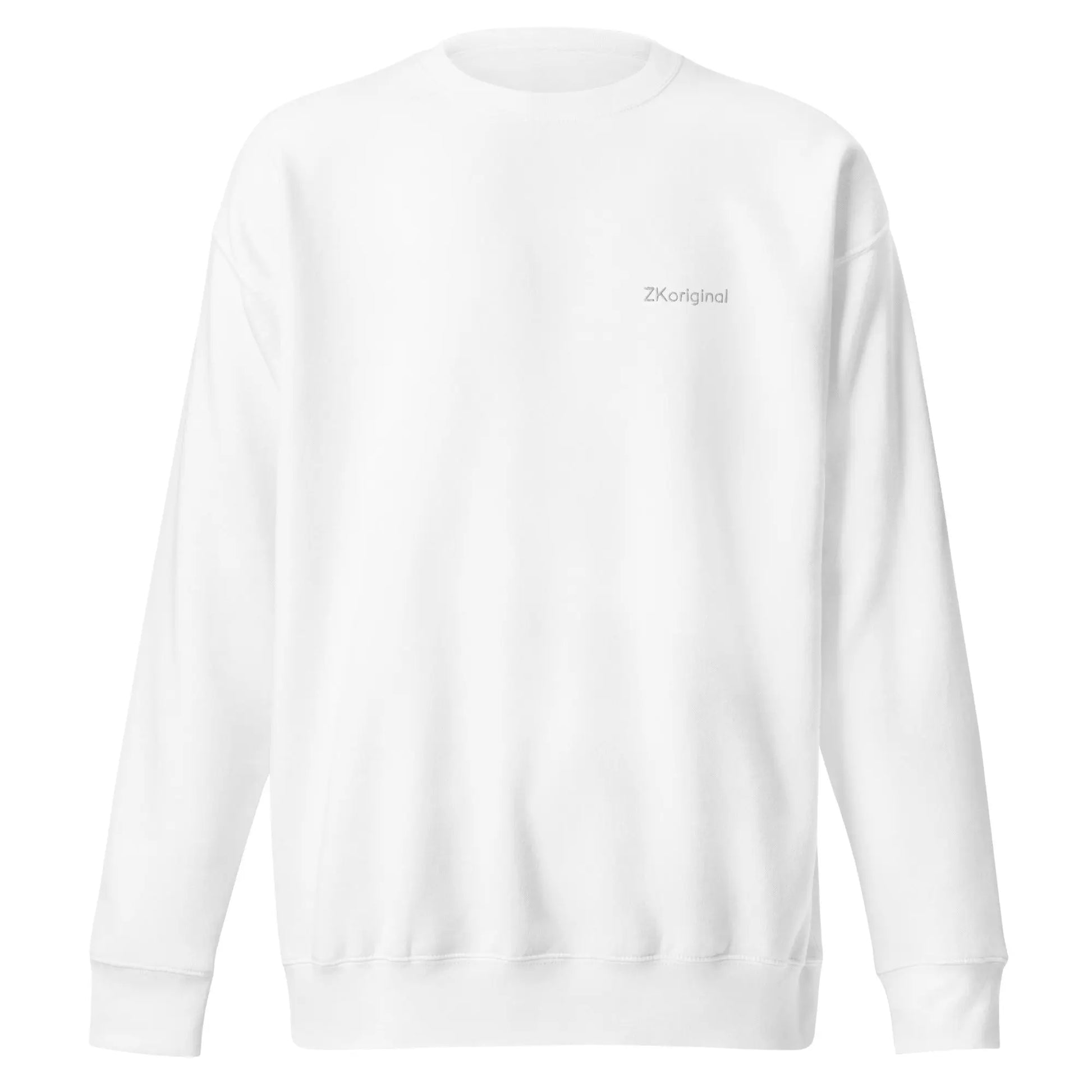 "Angel White" Collection - Unisex Premium Sweatshirt ZKoriginal