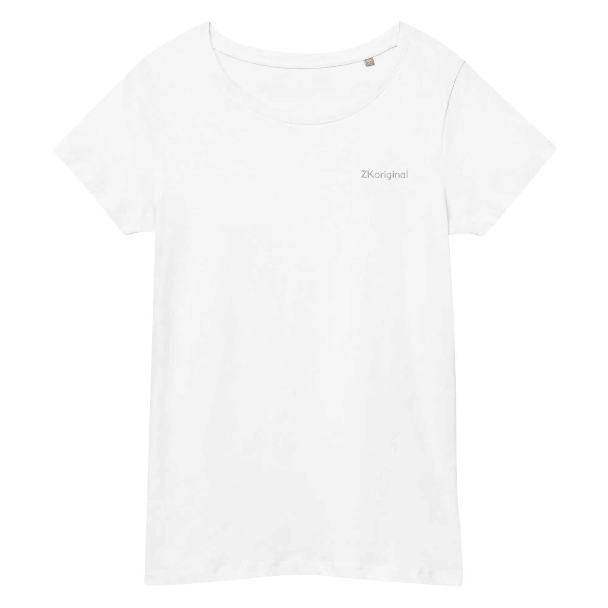 "Angel White" Collection - Womens Basic Organic T-shirt ZKoriginal