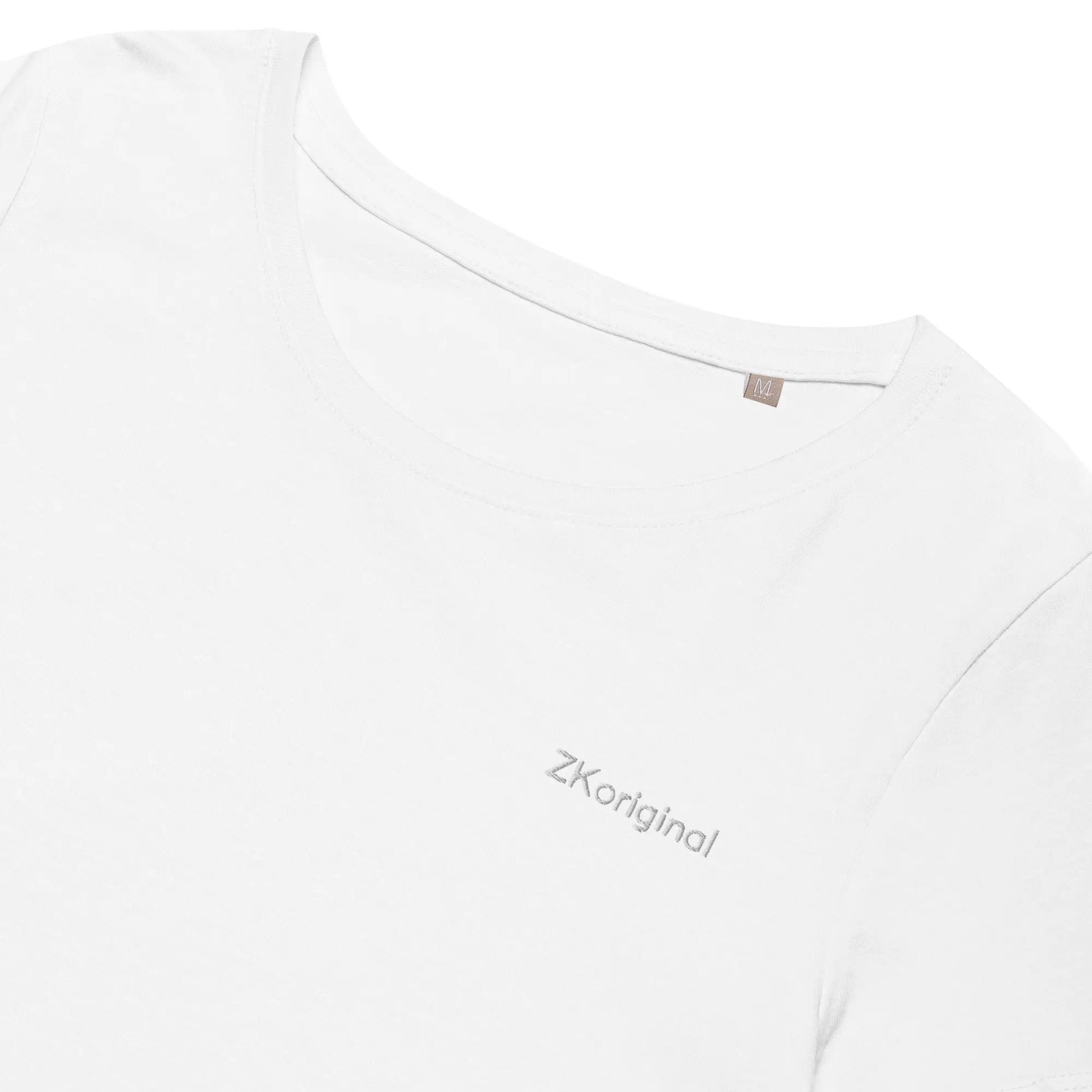 "Angel White" Collection - Womens Basic Organic T-shirt ZKoriginal