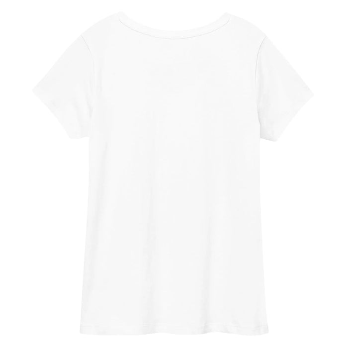 "Angel White" Collection - Womens Fitted V-neck T-shirt ZKoriginal