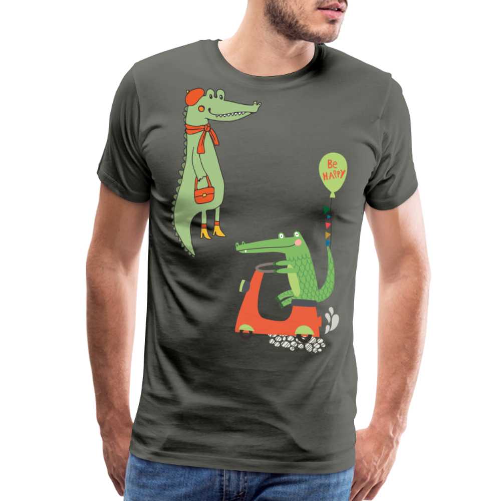 Be Happy - Men's Premium T-Shirt SPOD