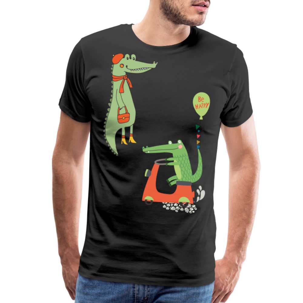 Be Happy - Men's Premium T-Shirt SPOD