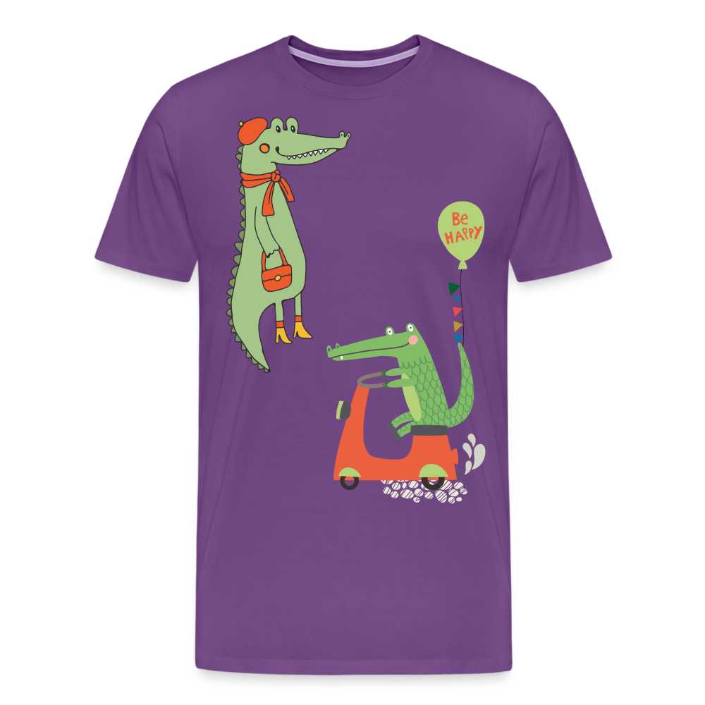 Be Happy - Men's Premium T-Shirt SPOD