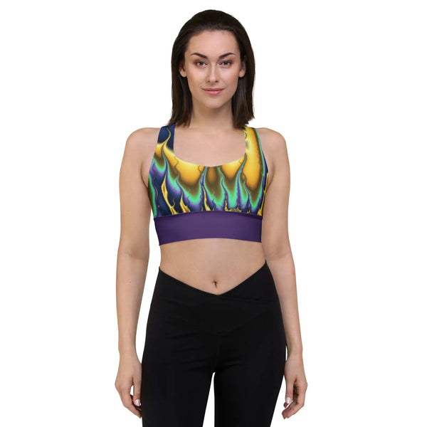 "Blazing Sun" Collection - Longline Sports Bra ZKoriginal