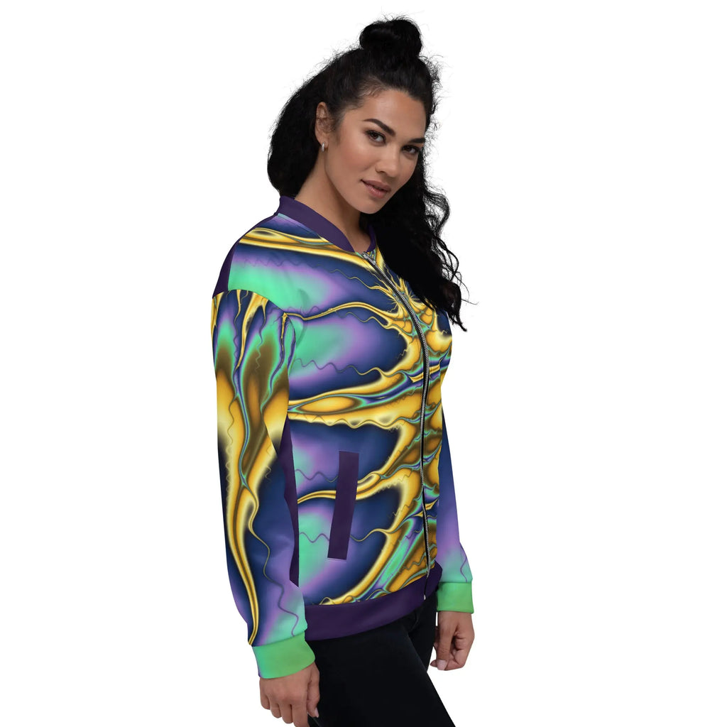 "Blazing Sun" Collection - Unisex Bomber Jacket ZKoriginal