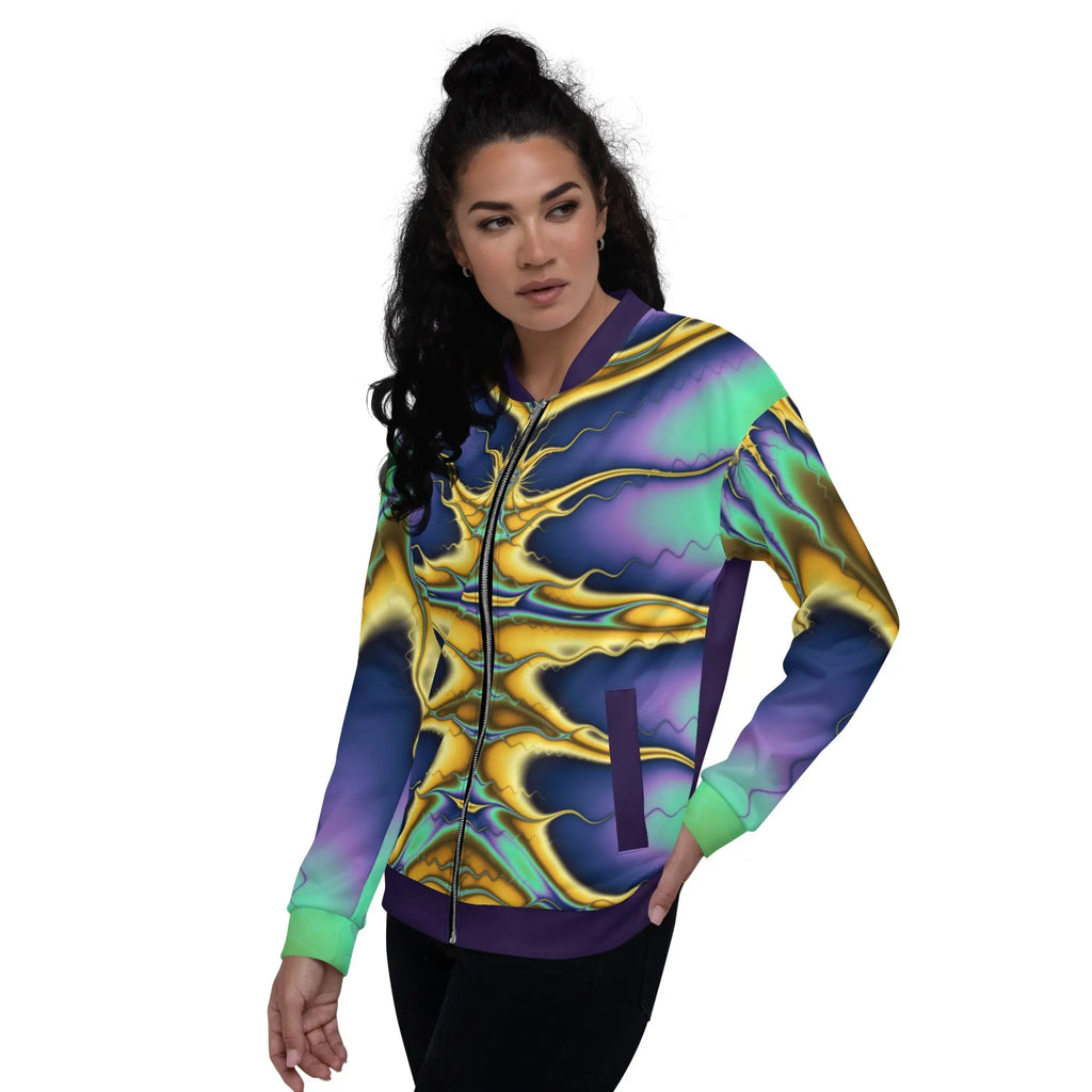 "Blazing Sun" Collection - Unisex Bomber Jacket ZKoriginal