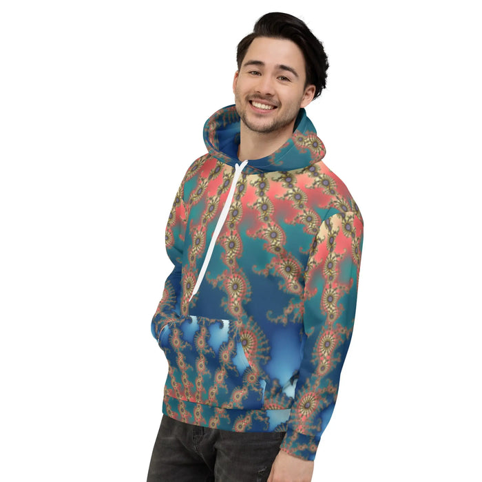 "Blissful Flare" Collection - All Over Print Unique Unisex Hoodie ZKoriginal