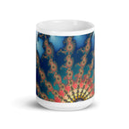 "Blissful Flare" Collection - White glossy mug ZKoriginal