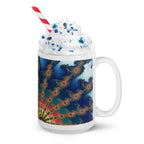 "Blissful Flare" Collection - White glossy mug ZKoriginal
