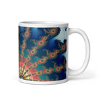 "Blissful Flare" Collection - White glossy mug ZKoriginal
