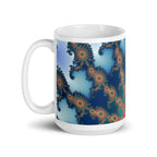 "Blissful Flare" Collection - White glossy mug ZKoriginal