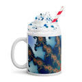 "Blissful Flare" Collection - White glossy mug ZKoriginal