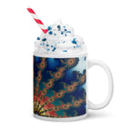 "Blissful Flare" Collection - White glossy mug ZKoriginal