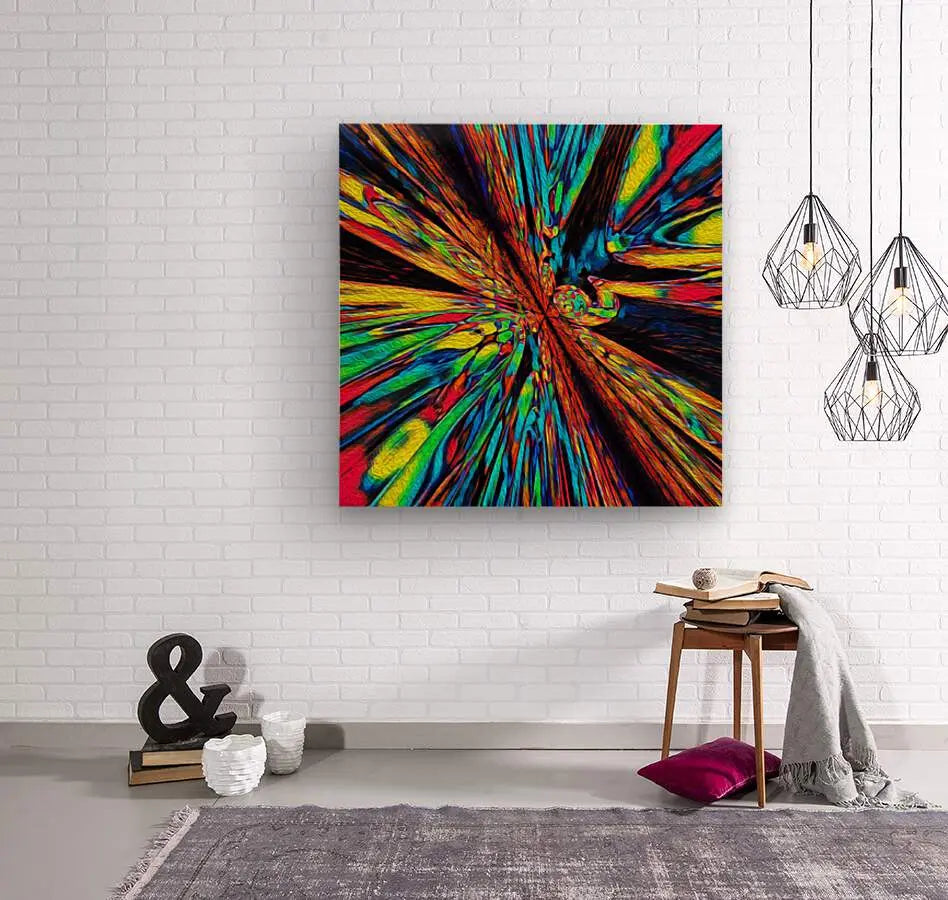 Bright Colors Digital Art Print "Fractal Explosion" ZKoriginal