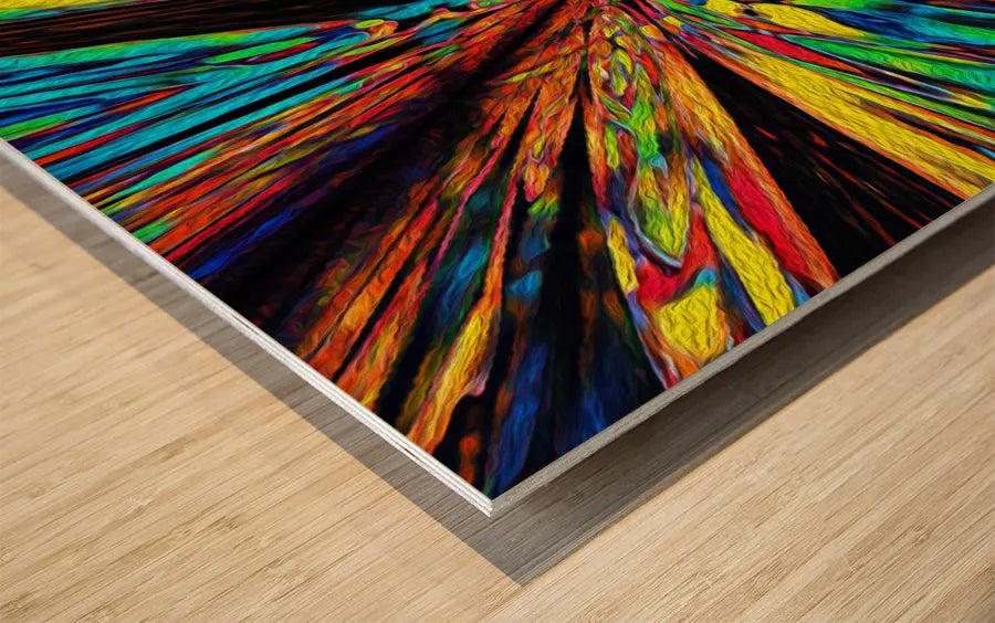 Bright Colors Digital Art Print "Fractal Explosion" ZKoriginal