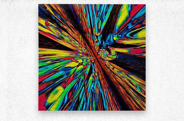 Bright Colors Digital Art Print "Fractal Explosion" ZKoriginal