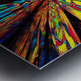 Bright Colors Digital Art Print "Fractal Explosion" ZKoriginal