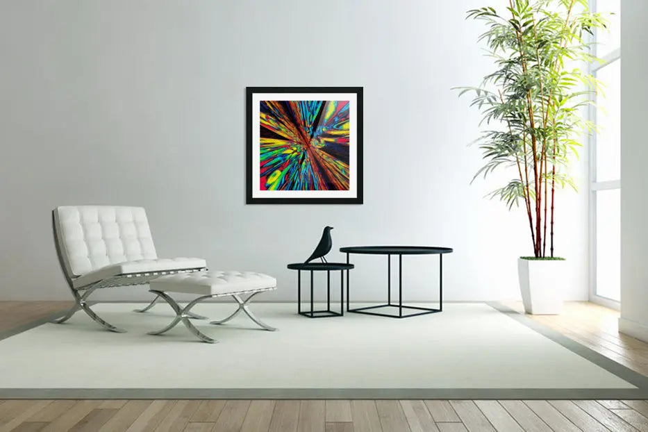 Bright Colors Digital Art Print "Fractal Explosion" ZKoriginal