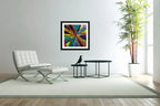 Bright Colors Digital Art Print "Fractal Explosion" ZKoriginal