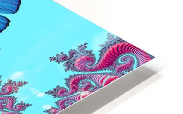 Butterfly Fractal Canvas Wall Art "Abstract Butterflies" ZKoriginal