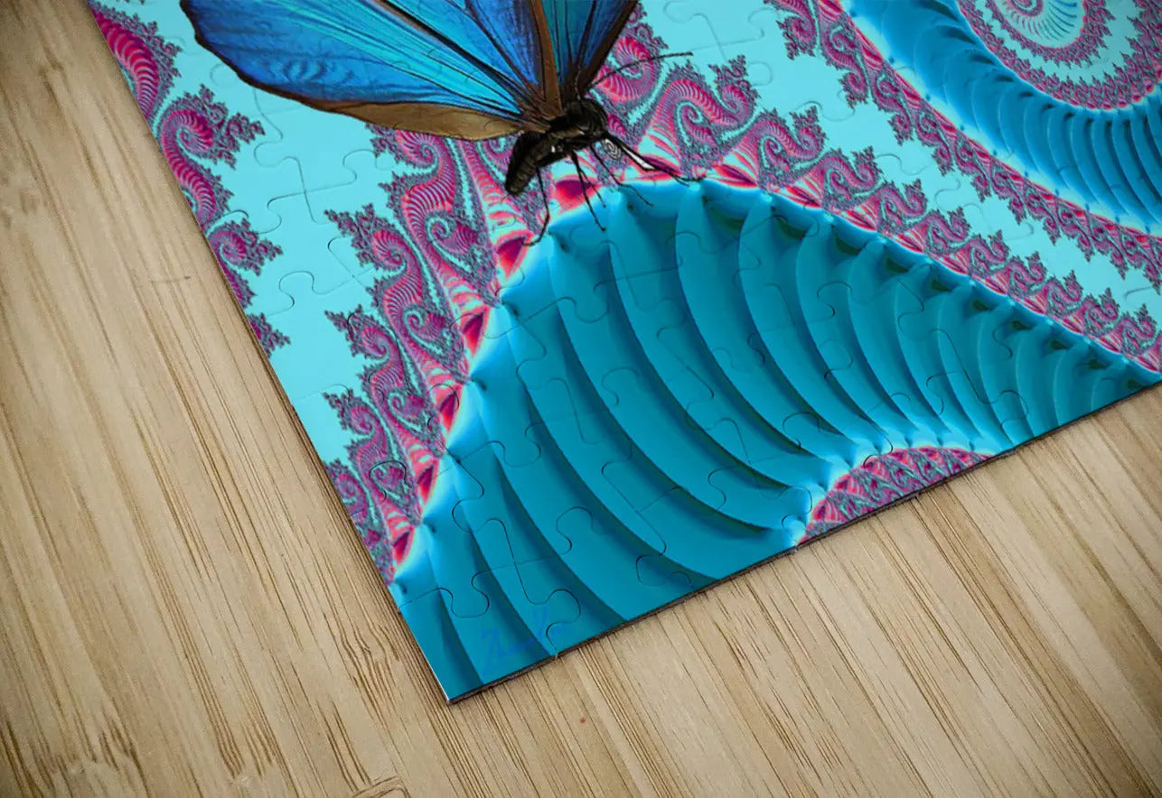 Butterfly Fractal Canvas Wall Art "Abstract Butterflies" ZKoriginal