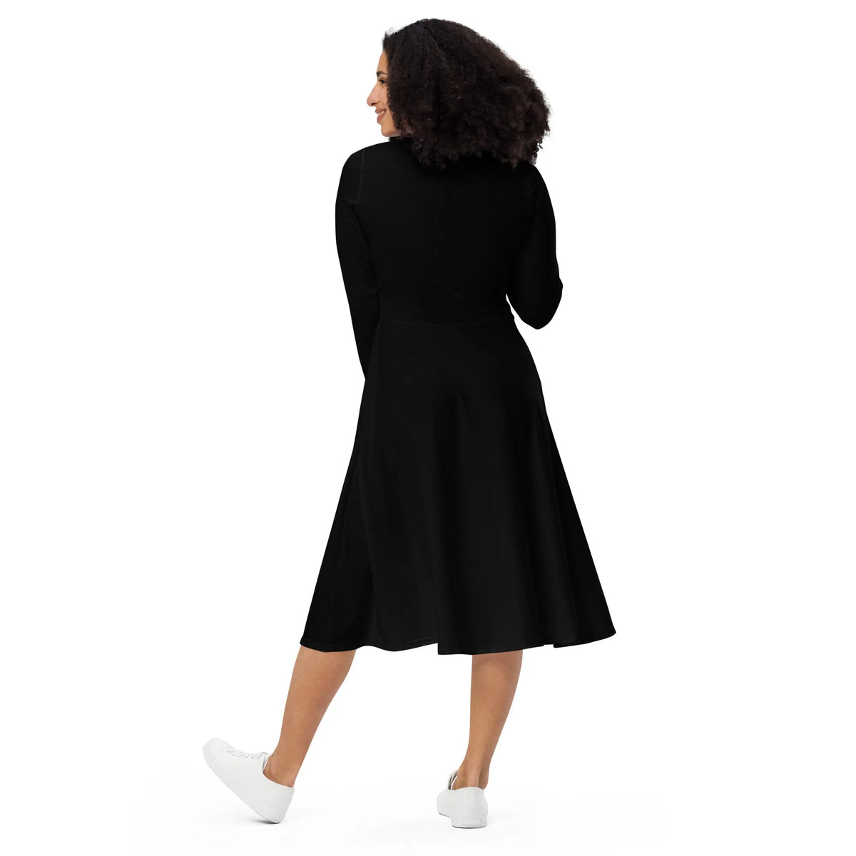 "Cat Lovers" Collection -  Long Sleeve Midi Dress ZKoriginal