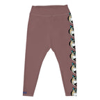 "Cat Lovers" Collection -  Siamese Cat Print Plus Size Leggings ZKoriginal
