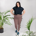 "Cat Lovers" Collection -  Siamese Cat Print Plus Size Leggings ZKoriginal
