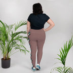 "Cat Lovers" Collection -  Siamese Cat Print Plus Size Leggings ZKoriginal