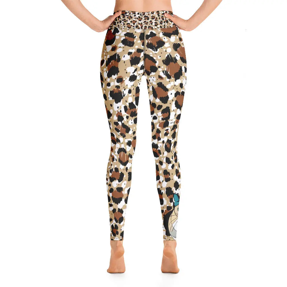 "Cat Lovers" Collection - Animal Print Yoga Leggings ZKoriginal