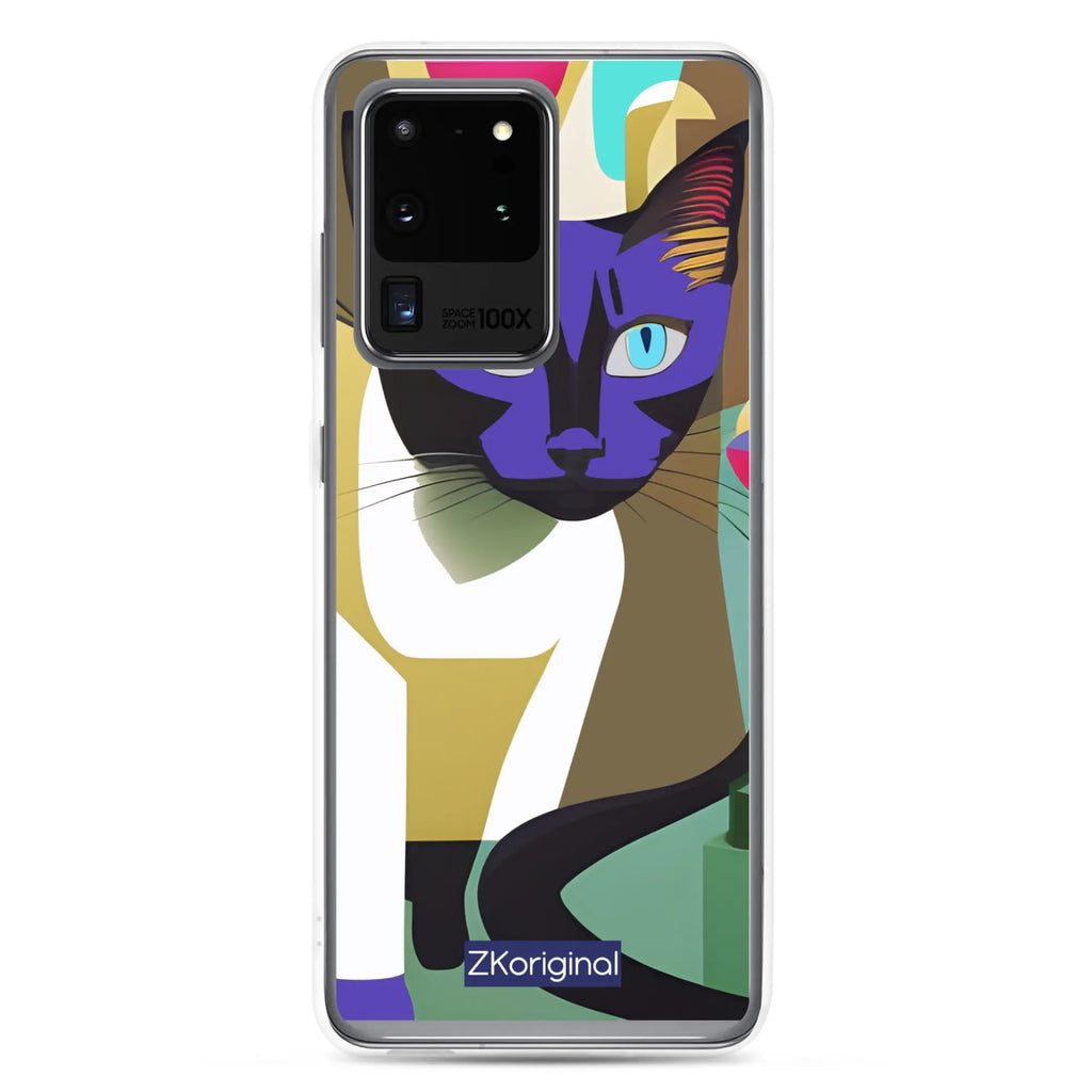 "Cat Lovers" Collection - Cat Face Samsung Case ZKoriginal