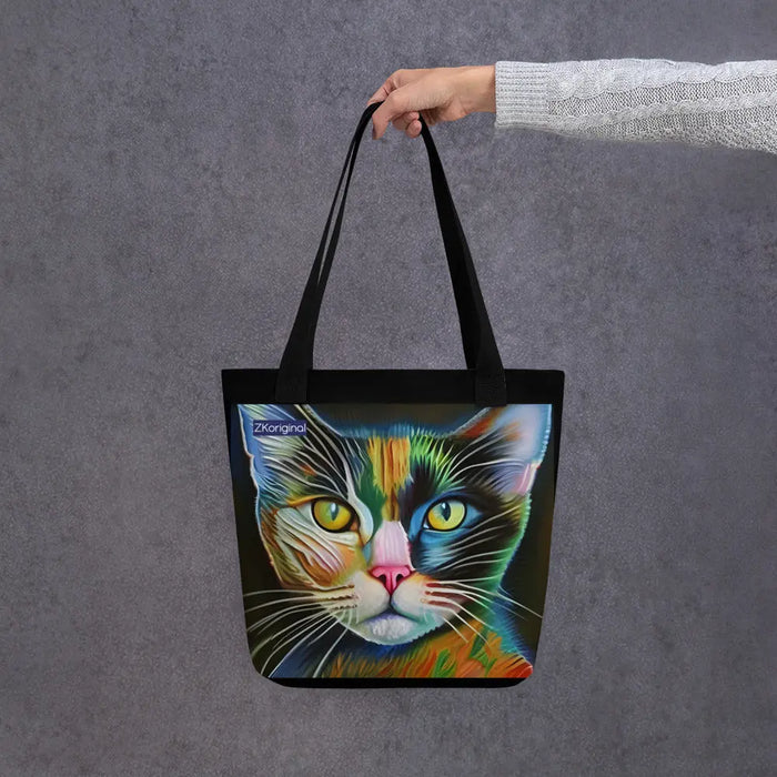 "Cat Lovers" Collection - Cat Face Tote bag ZKoriginal