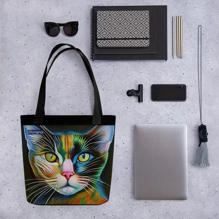 "Cat Lovers" Collection - Cat Face Tote bag ZKoriginal