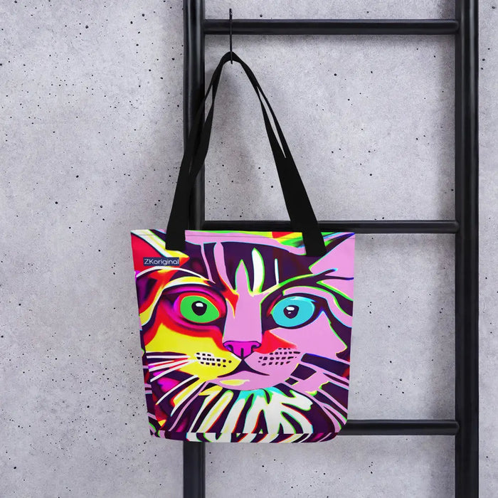 "Cat Lovers" Collection - Cute Cat Face Tote bag ZKoriginal