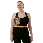 "Cat Lovers" Collection - Longline Sports Bra ZKoriginal