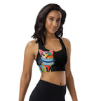 "Cat Lovers" Collection - Longline Sports Bra ZKoriginal